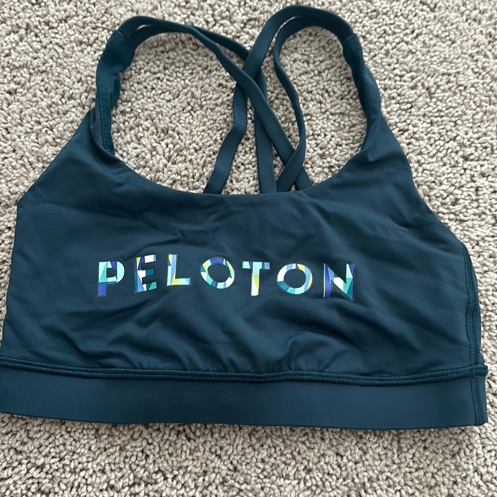 Peloton Lululemon sports bra- size 4, worn once but too small